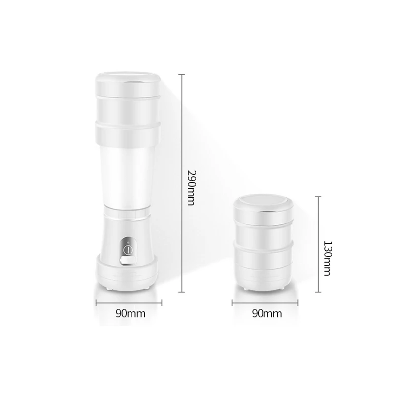 

Folding Juice Cup USB Charging Type Portable Juicer Juicer Fruit Blender Baby Food Milkshake Mixer