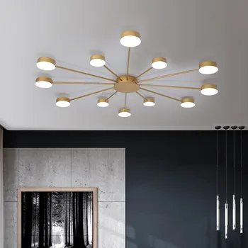 

Light Luxury Living Room Modern LED Ceiling Lights Nordic Home Ceiling Lamp Light Fixures Lustre Ceiling Lamps Kitchen Fixtures