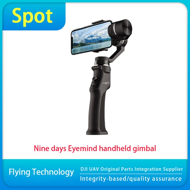 

Handheld Gimbal 3-axis Eyemind Stabilizer Following The Shooting Mode,face Recognition ABS Plastic Bluetooth Smartphones Support