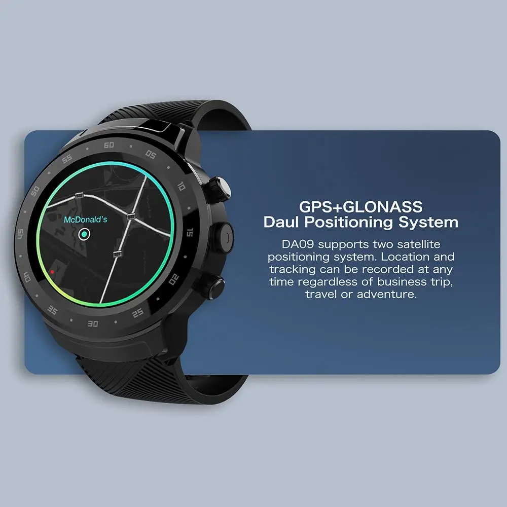  Sport 4G Smart Watch смарт часы Android 7.1 16G ROM 4G Sim card IP67 Camera GPS Maps WIFI Heart Rat