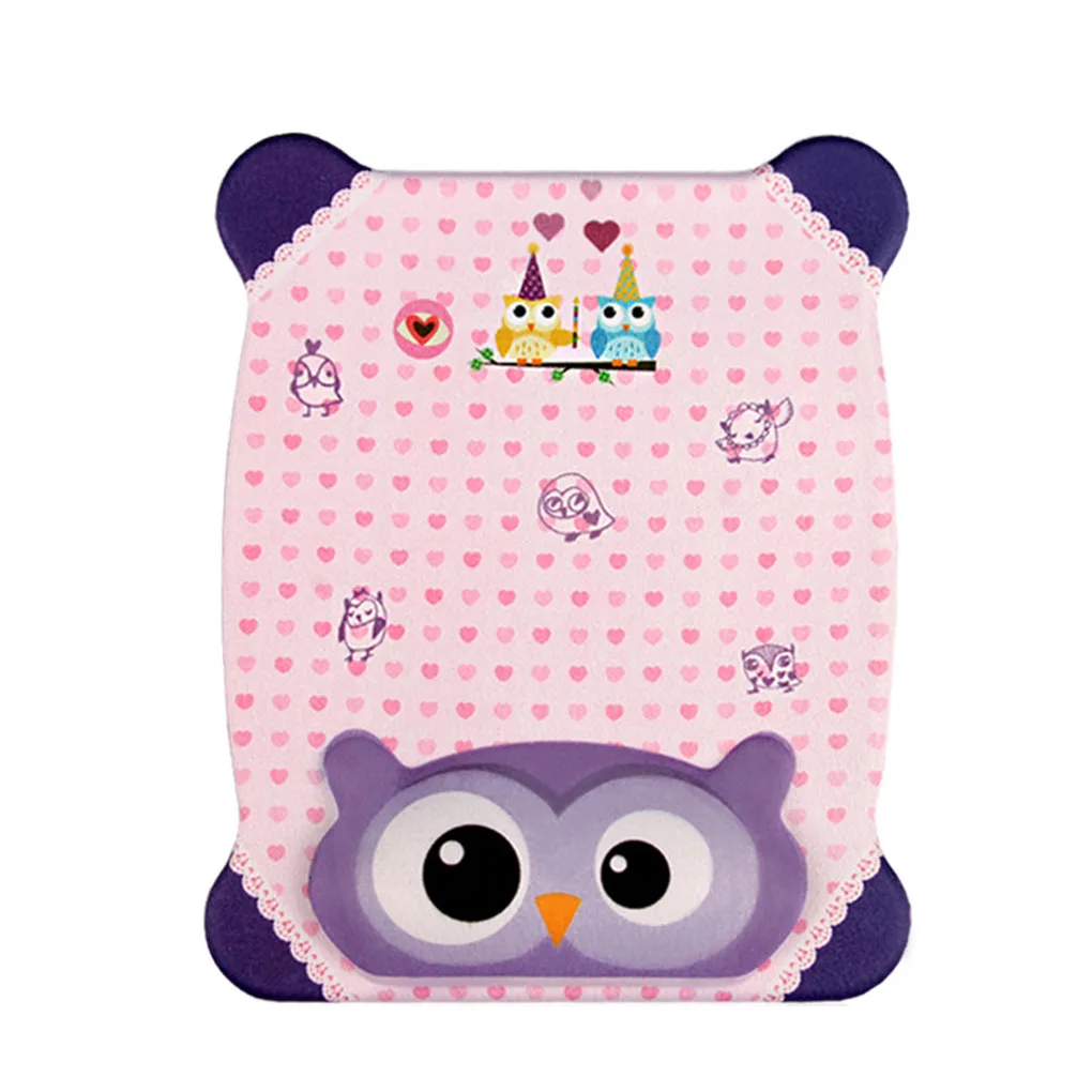 Soft Comfortable Wrist Rest Laptop Desktop Wireless Mouse Pad Cartoon Animal Printing Computer Gaming Mouse Pad - Цвет: NO.4