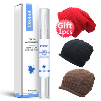 

Tooth Whitening Pen Gel Whitener Toothpaste Remove Tooth Stains Tartar Tool Dentist Whiten Teeth Hygiene Oral Care Hat Gift