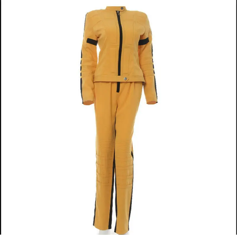 Kill Bill костюмы для косплея набор убийца Невеста необычный костюм женский для праздника Хэллоуин наряд реквизит для костюма