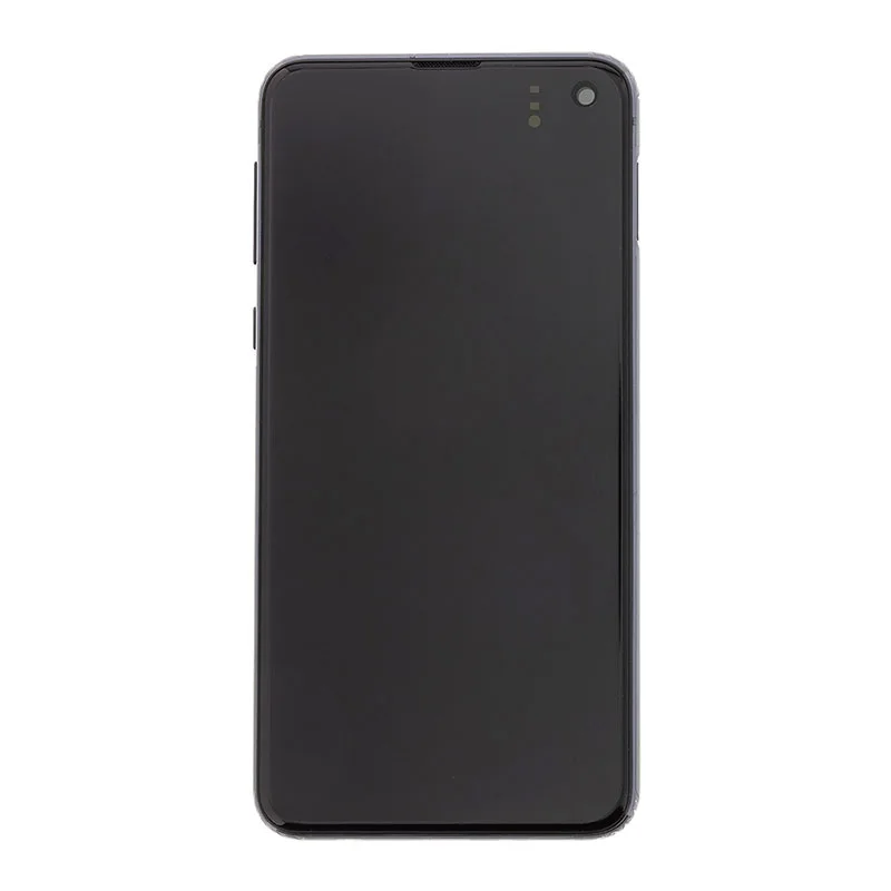 Для samsung Galaxy S10E G970 ЖК-дисплей с сенсорным экраном дигитайзер сборка Замена с рамкой черный белый