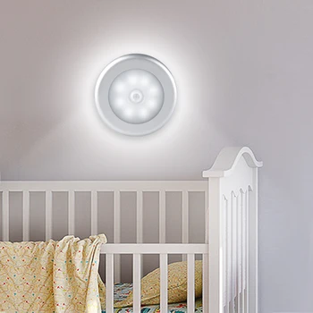 

Battery Powered PIR Motion Activated Cabinet Light Closet Magnetic Wireless Sensor Lights for Kitchen Bedroom Corridor Stair