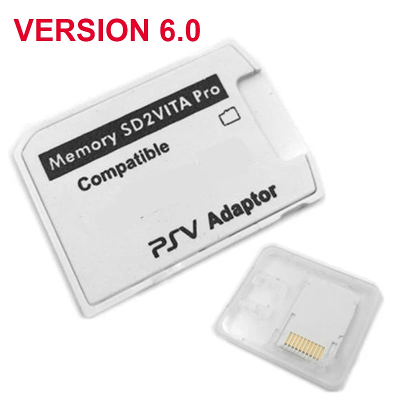 

New Arrival Class V5.0 SD2VITA PSVSD Pro Adapter Durable For PS Vita 3.60 SD SMA tarjeta micro cartao de memoria microsd