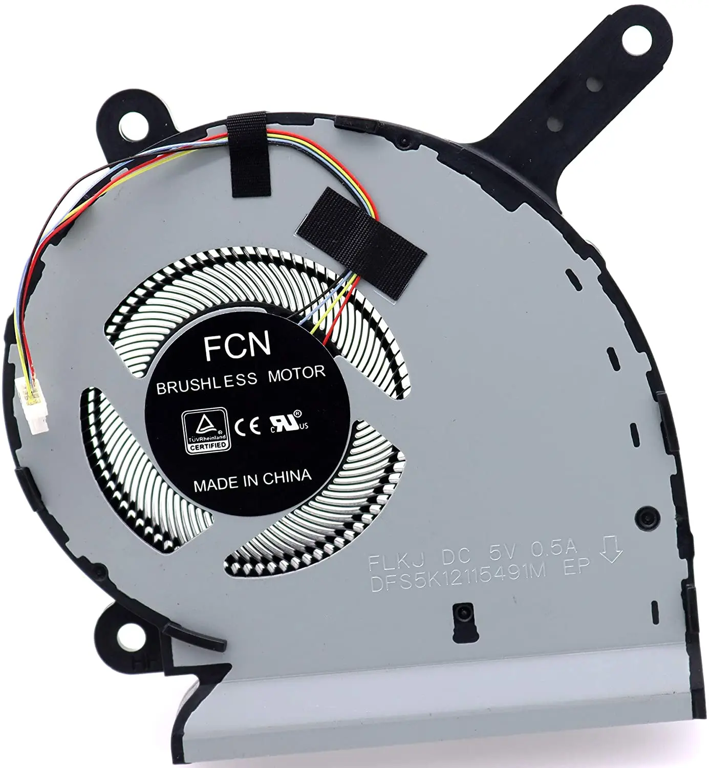 Cooler para Cpu Ventilador com Placa de Vídeo Gpu Integrada para Asus Rog G531g G531gt G531sgs G531 G531gw Ventiladores e resfriadores - Imagem 4