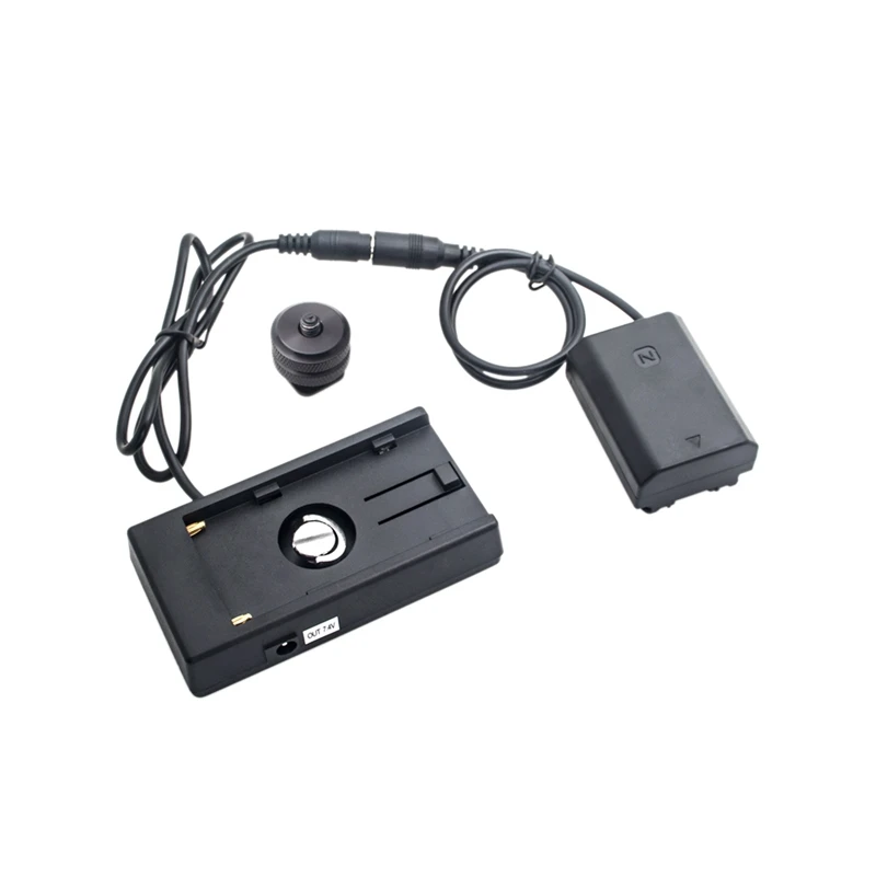 

Power Adapter Np-Fz100 Dummy Battery+F970 Battery Backplane Pack Dc Coupler Connector For Sony Camera Battery