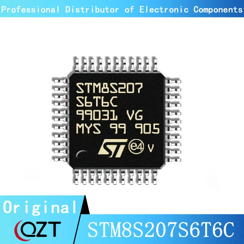 10pcs/lot STM8S207 STM8S207S6 STM8S207S6T6 STM8S207S6T6C LQFP-44 Microcontroller chip New spot stm8s207s6t6c stm8s207s6t6 stm8s207s6t stm8s207s6 stm8s207s stm8s207 stm8s stm8 stm new original ic mcu chip lqfp 44