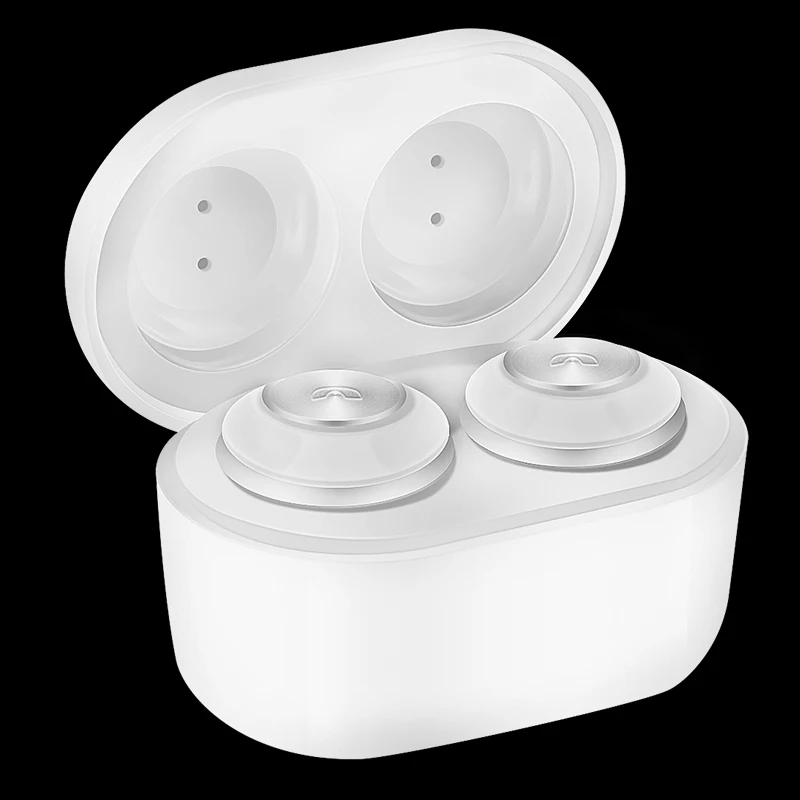 A6-white Audifonos Nuovo TWS fone Bluetooth 5,0 Auricolari Senza Fili Auricolare Impermeabile di Sport di Gioco del Trasduttore Auricolar - Цвет: A6-white