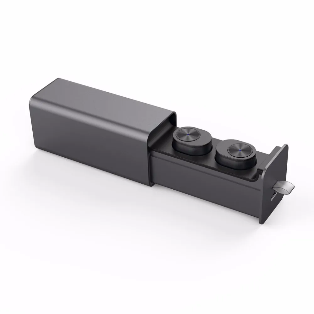 QP-W10 Bluetooth V4.2 Близнецы настоящие беспроводные наушники-вкладыши с одним ключом управления наушники с магнитным зарядным устройством