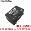 HLK-2M05 2M03/09/12/24 AC-DC 220V to 3.3V/5V/9V/12V/24V 2W MINI Intelligent Household Mini Isolation Switch Power Supply Module ► Photo 2/6