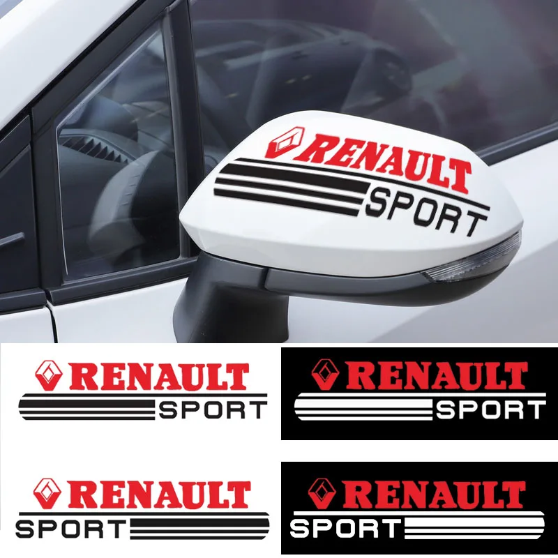 2 шт. декоративные защитные наклейки на автомобильное зеркало заднего вида для