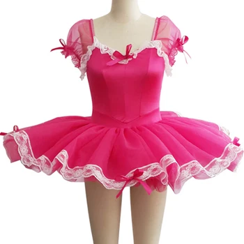 

2018 Real Vestidos Largos Dance Costumes Tutu Dress Kids Professional Dancewear For Women Justaucorps De Danse Pour Les Femmes
