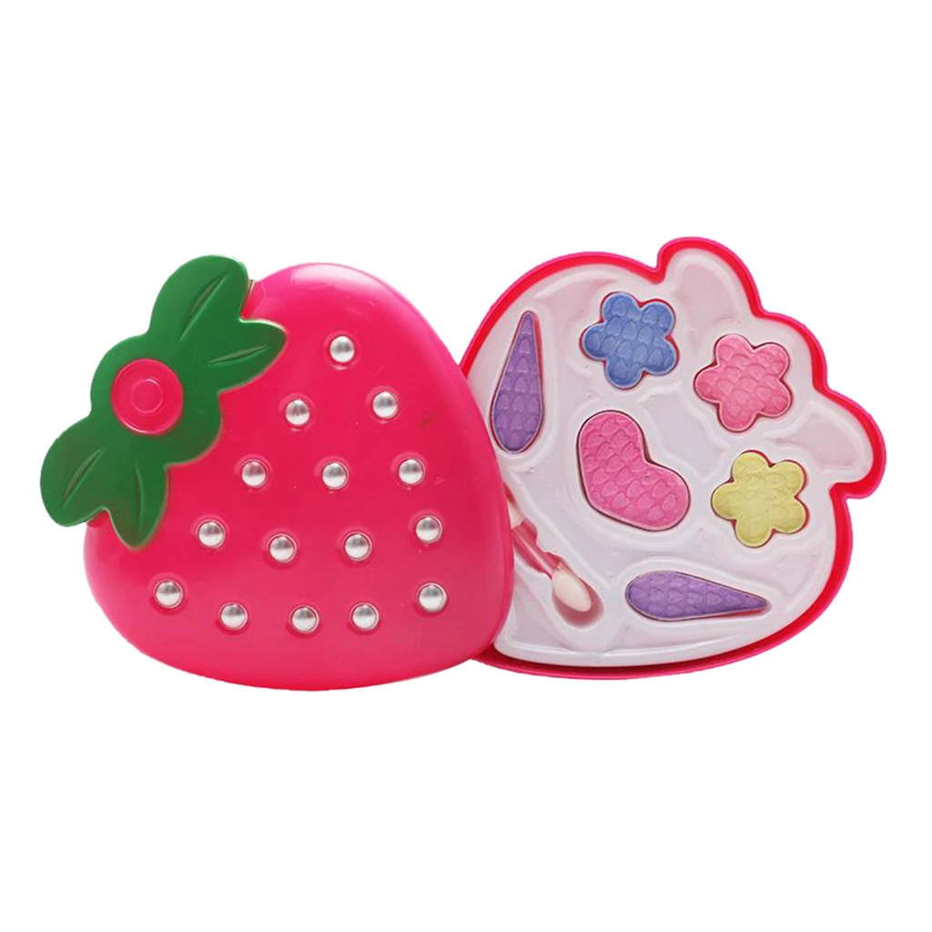 New Makeup Toys Baby Girls Pretend Play Safe Kids Girls Makeup Kit Toy Cosmetics Play Sets Best Gifts for Children