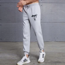 Vansydical, осенне-зимние спортивные штаны для бега, мужские тонкие тренировочные штаны, штаны для фитнеса, тренировок, пробежек