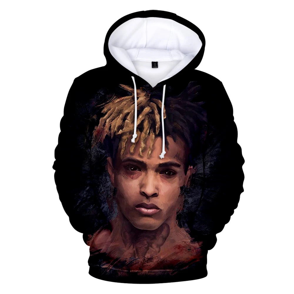 Поп певец 3D XXXTentacion для мужчин и женщин толстовка для мальчиков и девочек модный пуловер для детей Harajuku Осень Зима 3D Повседневная Толстовка