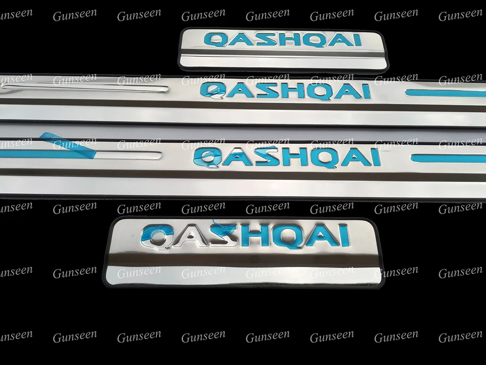 For Nissan Qashqai J11 Accessories Door Sill Scuff Plate Protector Car  Sticker Styling Pedal 2020 2019 2018 2017 2016 2015 2021 - AliExpress