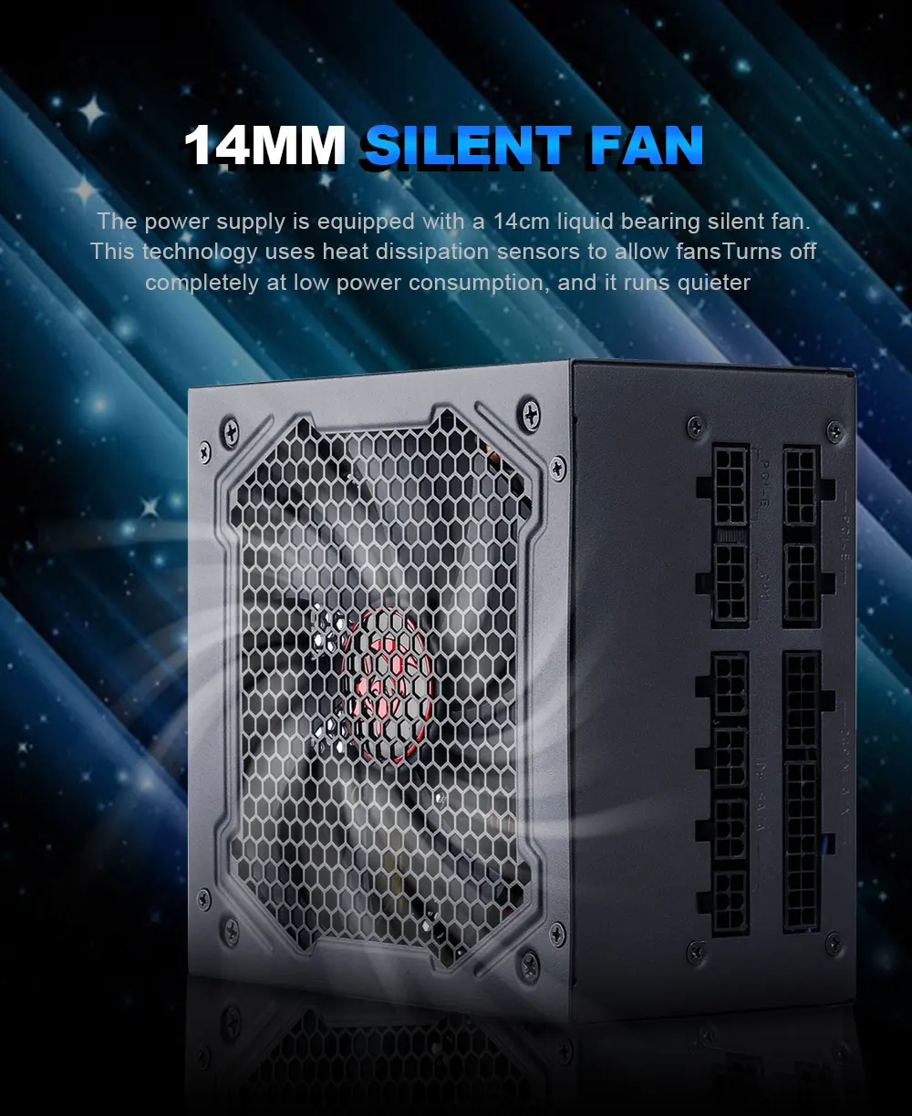 Redragon RGPS PSU 800W PC Power Supply 80PLUS Bronze Gaming Silent Fan 120mm 24pin ATX/EPS 12V PFC FULL MODULAR BTC computer Power Supply 15 Haf339b117b17404f8d0df7a3ed55f65cQ