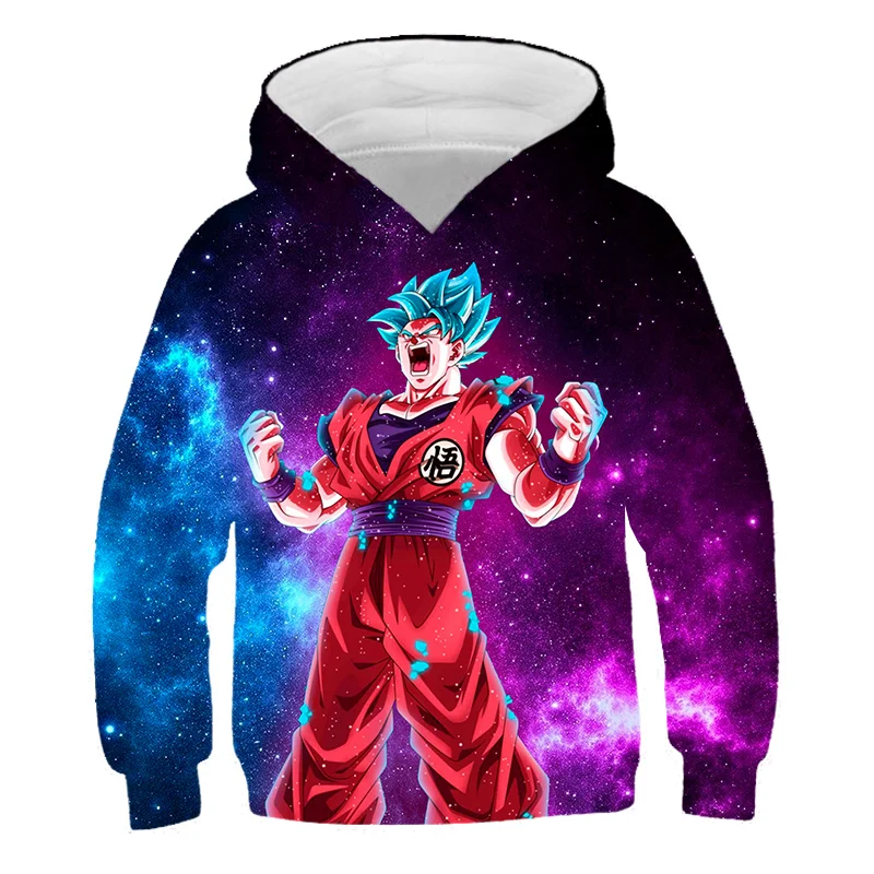 

Children Hoodie Sweatshirts For Baby Boys Clothes Dragon Ball Z Hoodie Goku 3D Hoodie Pullover Coat Kids Clothing Teen Boy Tops