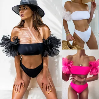 

2020 Swimsuits Popular Bikini Hot Selling Bikini Swimsuits Strapless Bra Swimsuits Women