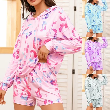 

2020 Casual solid new women's two piece suit Summer Bubble Sleeve Top Shorts Set sexy navel sweater two piece set Dropshipping