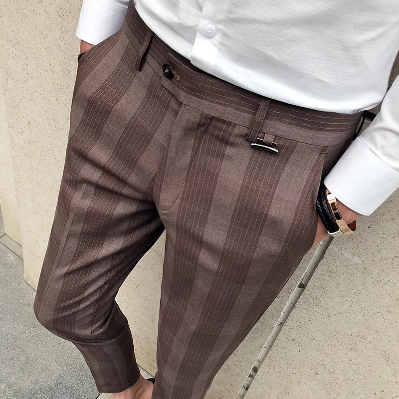 mens burgundy plaid pants