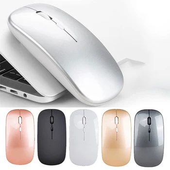 

Wireless Mouse Computer Bluetooth Mouse Silent Mause Rechargeable Ergonomic Mouse 2.4Ghz USB Optical Mice For Computer Laptop PC