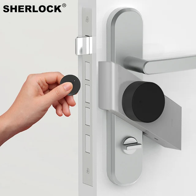 $US $101.79 Smart Lock Sherlock S3 Home Keyless Lock Bluetooth-compatible Wireless Open or Close Door By APP Control Electronic Door lock