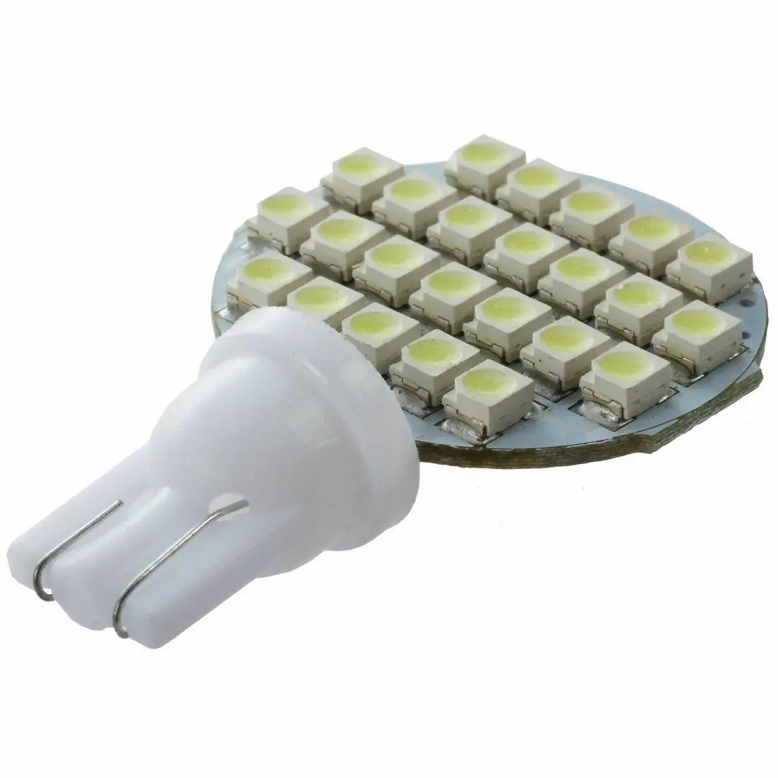 2 шт DC 12V теплый белый T10 921 194 24-3528 SMD светодиодный светильник супер яркий