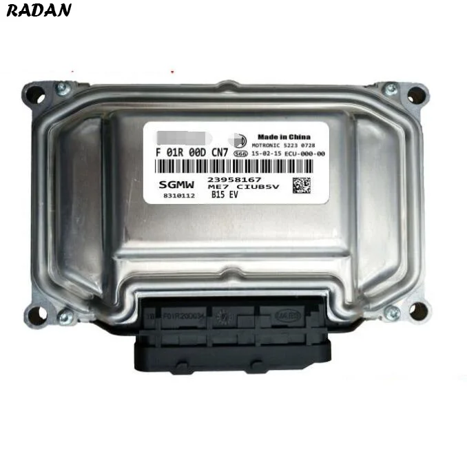Блок управления двигателем автомобиля ECU ECM для Wuling Baojun F01R00DCN7 23958167|Компьютеры
