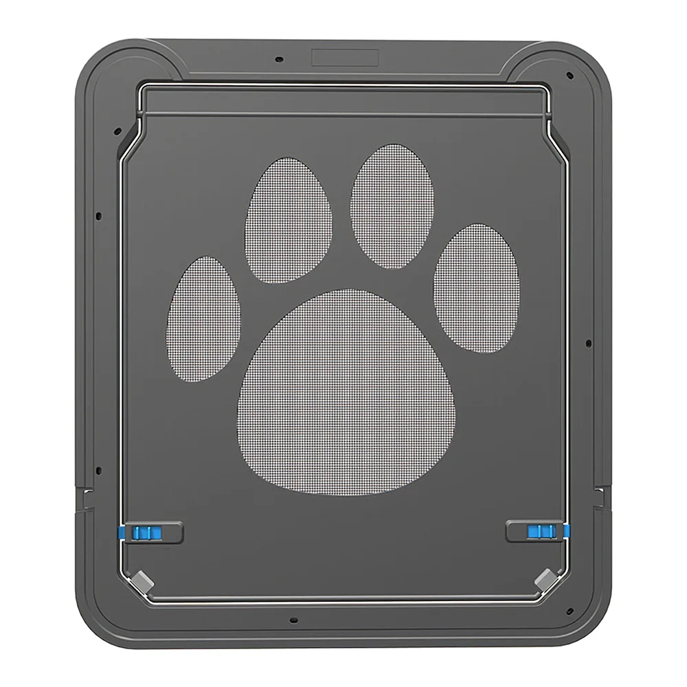 

Lockable ABS Plastic Pet Screen Door Cat Dog Screen Door Security Flap Door Animal Dog-Tunnel Flap Puppy Dog Cat Gate