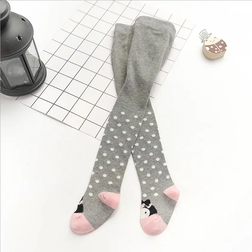 Gray 2 Tights Колготки для девочек; колготки для маленьких балетных танцев; детские колготки принцессы с бантом; кружевные колготки для маленьких девочек и мальчиков; детские колготки; носки - Цвет: Gray 2 Tights