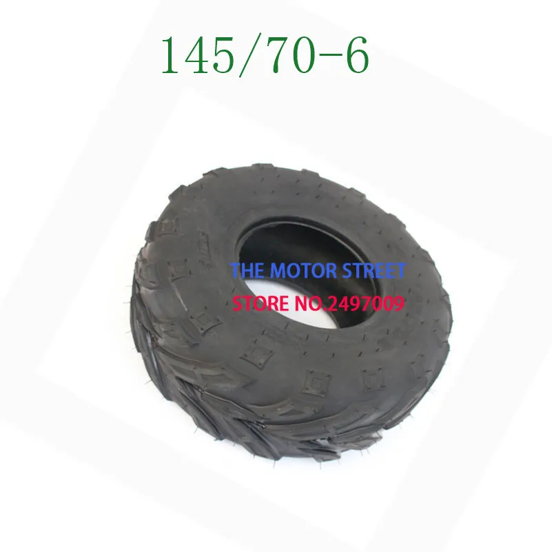 6 дюймов ATV шин 145/70-6 четыре колеса vehcile подходит для 50cc 70cc 110cc маленький ATV передние или задние колеса