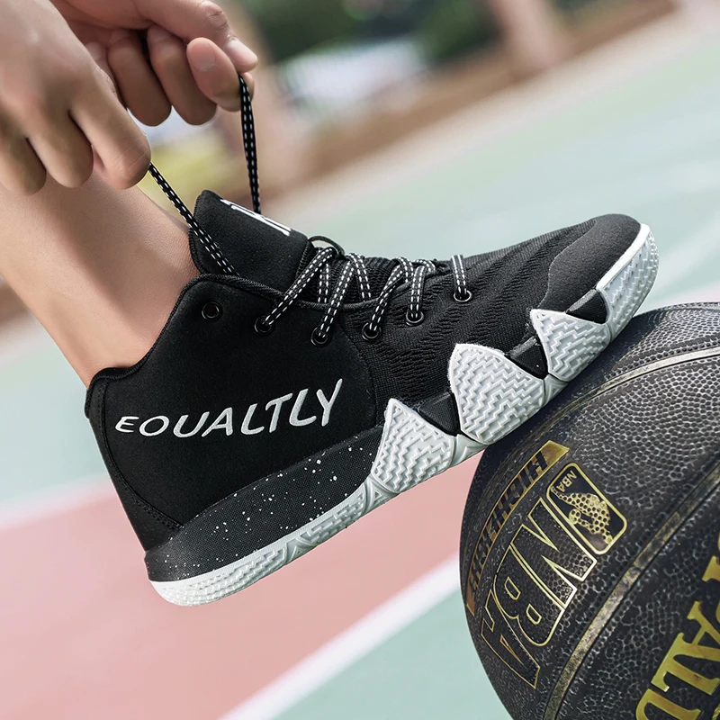 Мужские баскетбольные кроссовки 9 Uptempo Boots Kyrie 4 Мужская обувь ретро женские баскетбольные кроссовки спортивные кроссовки для мальчиков