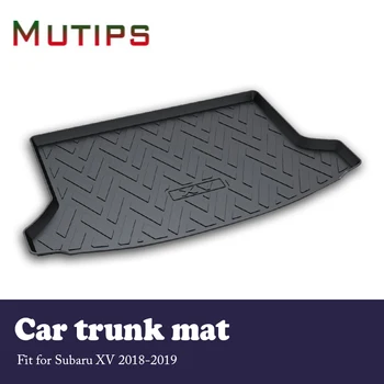 

Mutips Car Cargo rear trunk mat For Subaru XV 2018 2019 Car styling Waterproof mat Anti-slip carpet Car accessories cushion pad