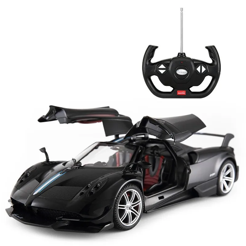 

RASTAR rc car 1:14 Pagani Aeolus remote control car usb charging open door children's electric remote control toy 75460