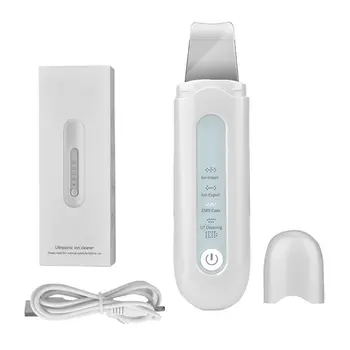 

USB Charging Ultrasonic Skin Scrubber Blackhead Remover Massager Pore Cleaner