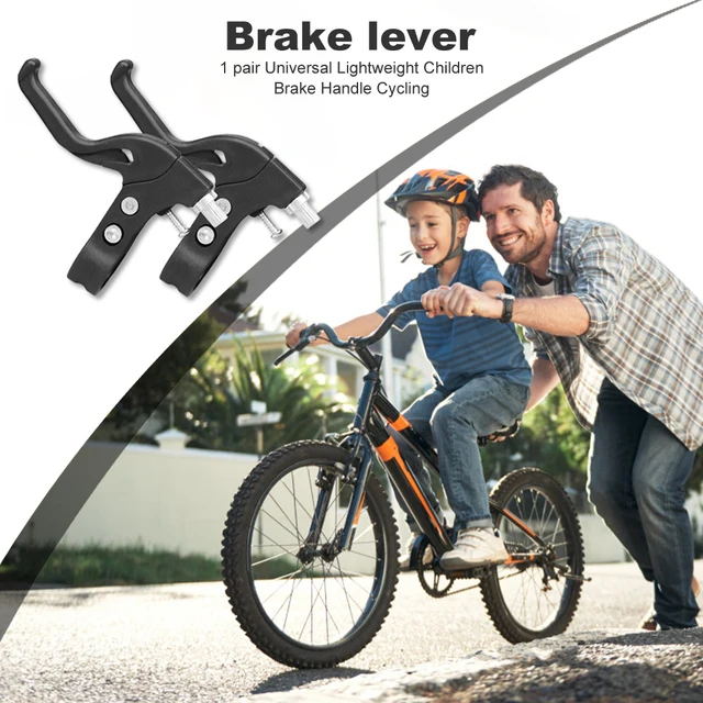 1 Pair Children Kids Bike Bicycle Brake Levers for Boy Girl Bicycl 22mm 7/8 Inch Diameter Handlebar 4