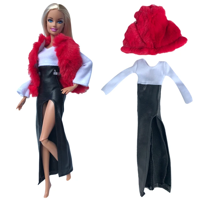 NK-Roupa da boneca Barbie, Camisa Casual, Saia de Festa, Roupas Modernas,  Acessórios DIY, Brinquedos Dollhouse, Moda JJ, 1 Pc