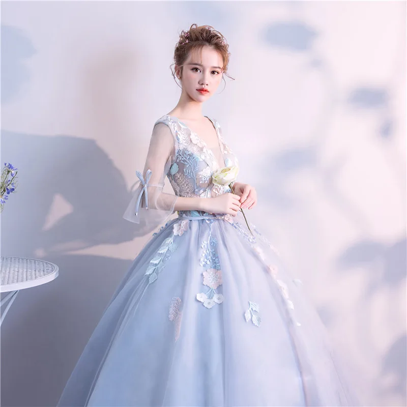 Бальные платья с аппликацией пышные платья полупальто Vestidos De 15 Sixteen милые бальные платья