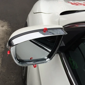 

Rearview mirror rain gear retrofit mirror rain eyebrow Applicable to reversing rear view frame for Nissan Qashqai 2016-2019