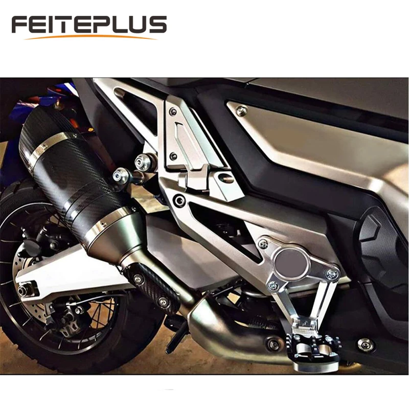 Подножка для мотоцикла Подножки для ног для X-ADV 750 17-19 ЧПУ Алюминиевый сплав задний пассажирский подножек