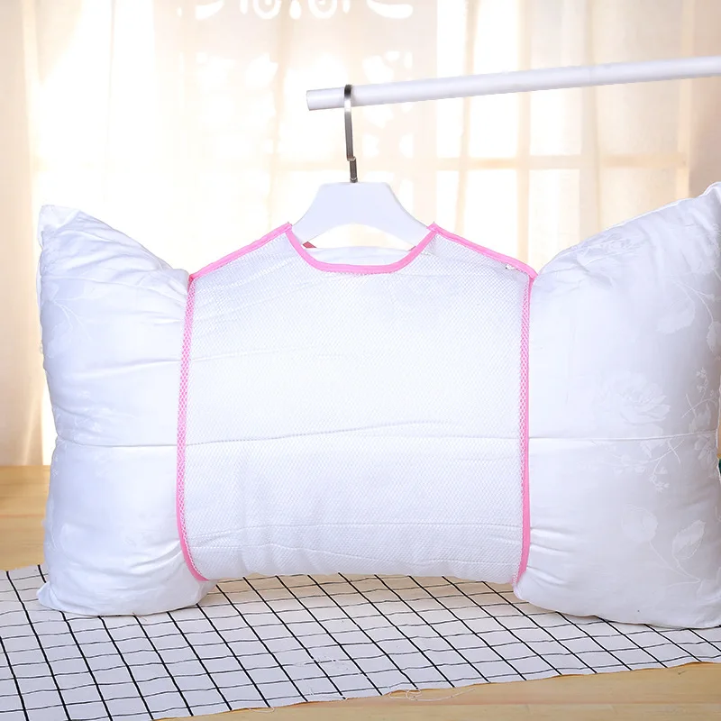 

Pillow Storage Hanger For Home Underwear Toys Air Drying Net Cover Cushion Windproof Drying Bag Shelves Stand Sponge Holder