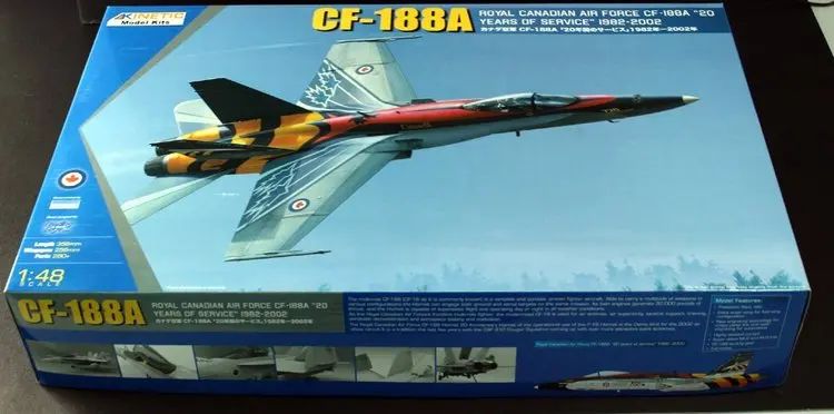 KINETIC K48079 1/48 CF-188A RCAF 20 лет услуги-весы модельный комплект