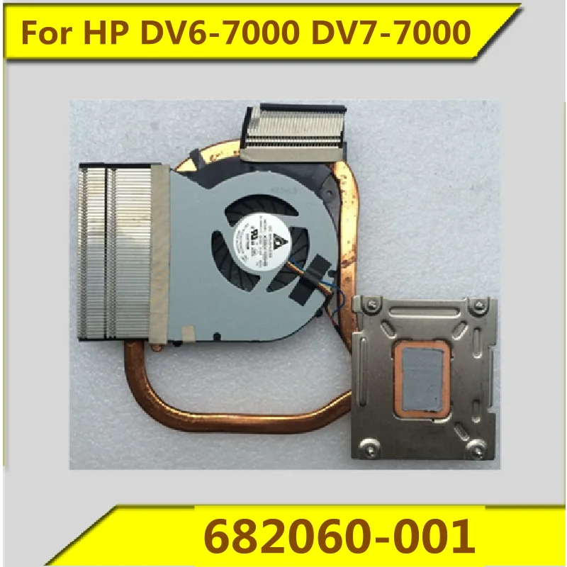 HP DV6-7000 DV7-7000 682060-001 팬 방열판 방열 구리 튜브 HP 노트북