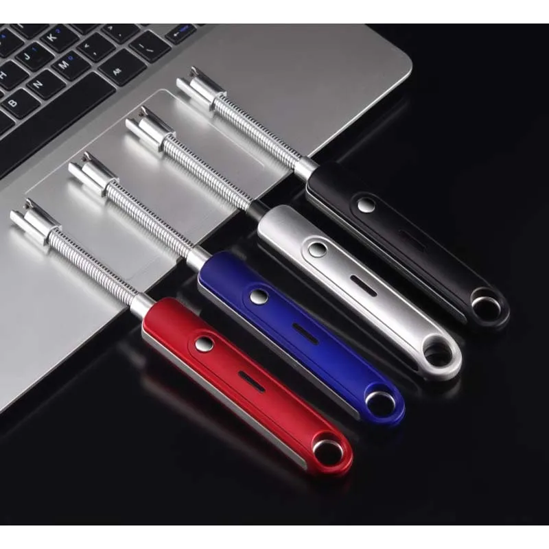 USB зажигалка для сигарет Зажигалка без огня с мягкой трубкой барбекю