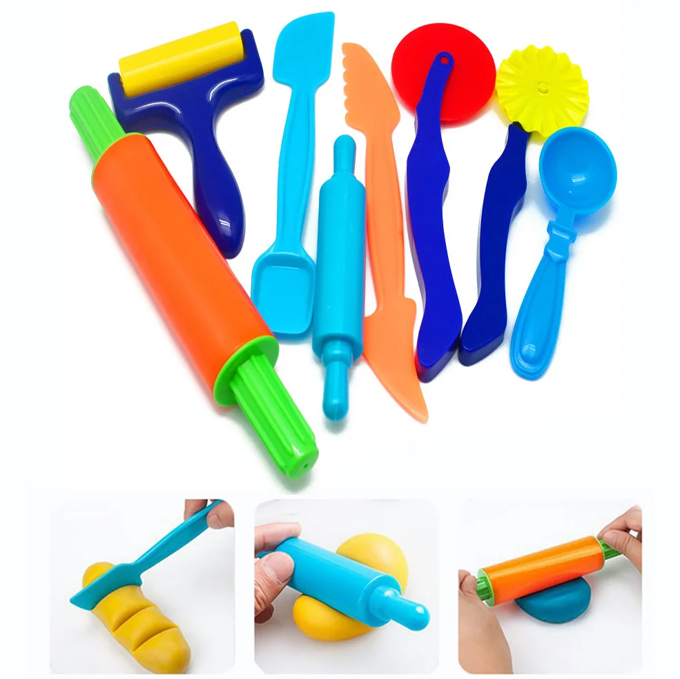 DIY слизистый Пластилин моделирование формы комплект глины Slime игрушечные