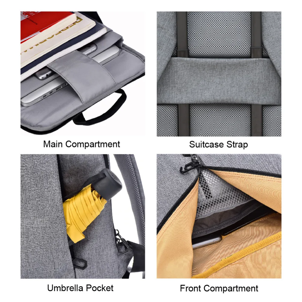 Xiaomi 90FUN Leisure Backpack 14 inch Laptop Bag Outdoor Sports Daypack Light Weight Water Resistant men women Large Capacity