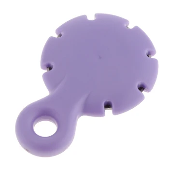 

1 Piece Paper Distresser Tool Thread Cutter Pendant For Sewing (Purple) Paper and Card Distresser Scuffer